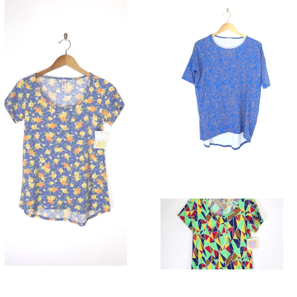 LuLaRoe Three Shirt (Bundle) NWT